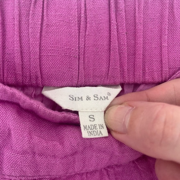 Purple Linen maxi - Picture 2 of 2